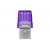 Kingston DataTraveler 64GB microDuo 3C 200MB/s dvi USB-A ir USB-C atmintukas