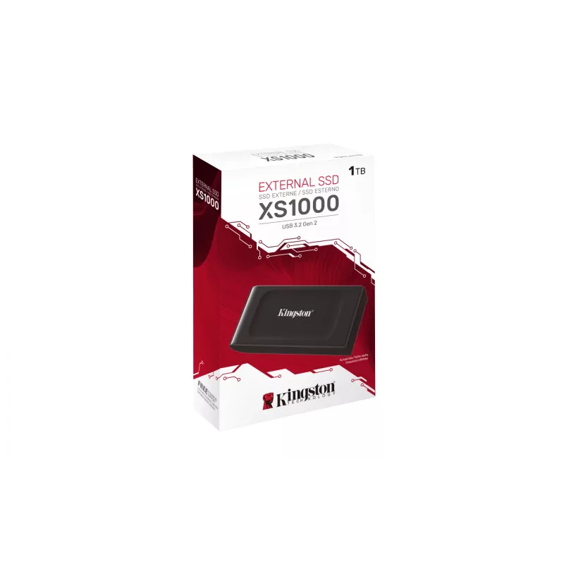 Kingston XS1000 1TB išorinis kietasis diskas USB 3.2 Gen 2