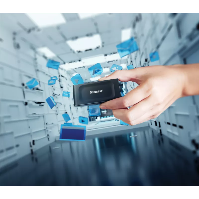 Kingston XS1000 1TB išorinis kietasis diskas USB 3.2 Gen 2