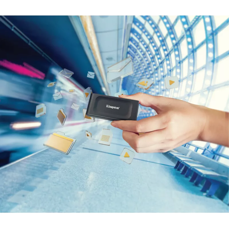 Kingston XS1000 1TB išorinis kietasis diskas USB 3.2 Gen 2