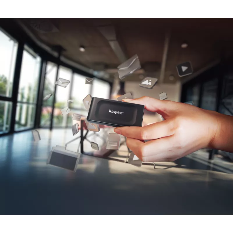 Kingston XS1000 1TB išorinis kietasis diskas USB 3.2 Gen 2