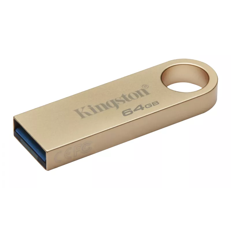 Kingston DataTraveler SE9 G3 64GB metalinis USB 3.2 Gen 1 atmintukas (220MB/s)