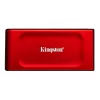 Kingston XS1000 1TB raudonas išorinis USB 3.2 Gen 2 kietojo kūno diskas (SSD)