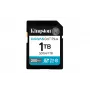 Kingston Canvas Go! Plus 1TB SDXC atminties kortelė, 200MB/s, C10, UHS-I, U3, V30