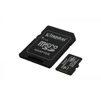 Kingston Technology 128GB microSDXC Canvas Select Plus Gen3 150MB/s A1 kortelė su adapteriu