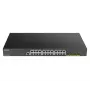 D-Link 24 prievadų Gigabit PoE valdomas jungiklis su 4x 10G SFP+, 370 W