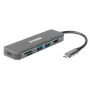 D-Link 6-in-1 USB-C Hub DUB-2327 su HDMI / kortelių skaitytuvu / Power Delivery