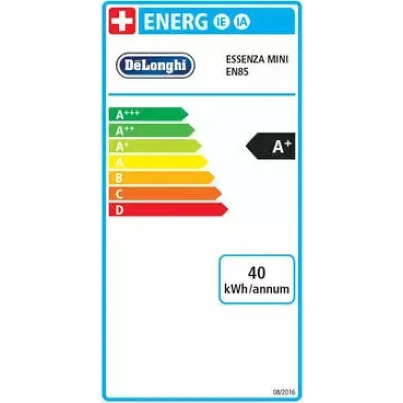 De’Longhi Essenza Mini EN 85.R kavos aparatas kapsulinis 0,6 L