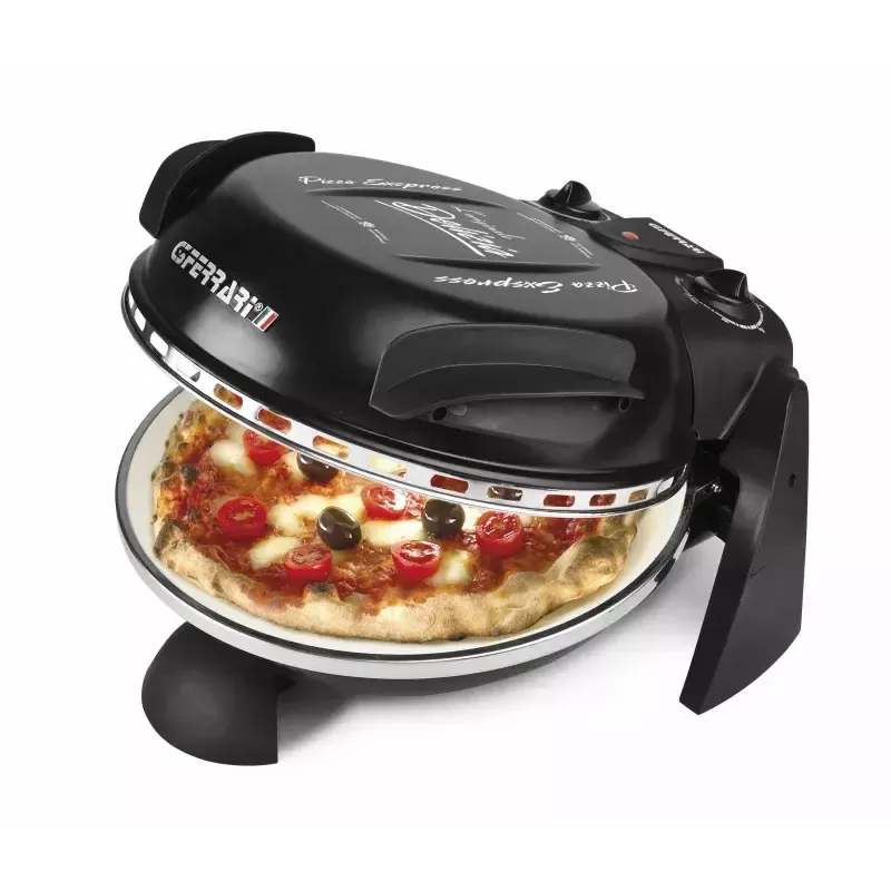 Picos keptuvė G3FERRARI Delizia – stalviršinė picos orkaitė, 1200 W, akmeninis kepimo paviršius, iki 400°C, 31 cm pica, laikmatis