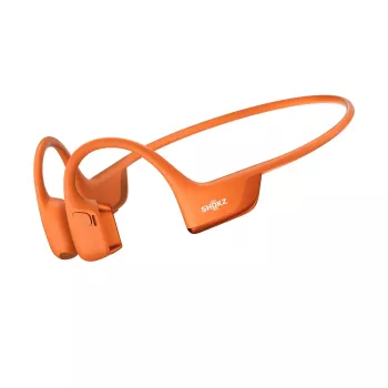 Belaidės kaulinio laidumo ausinės Shokz OpenRun Pro 2 – oranžinė