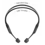 Ausinės Shokz OpenRun Mini – belaidės kaulinio garso sportinės ausinės, IP67, Bluetooth 5.1, 480 min baterija