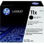 HP 11X didelės išeigos juodas originalus lazerinio spausdintuvo kasetė 1 vnt.