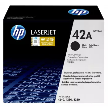 HP 42A juodas originalus lazerinio spausdintuvo kasetė