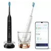 Philips HX9914/57 DiamondClean 9000 2 rinkinys Juoda/Balta – elektrinis dantų šepetėlis
