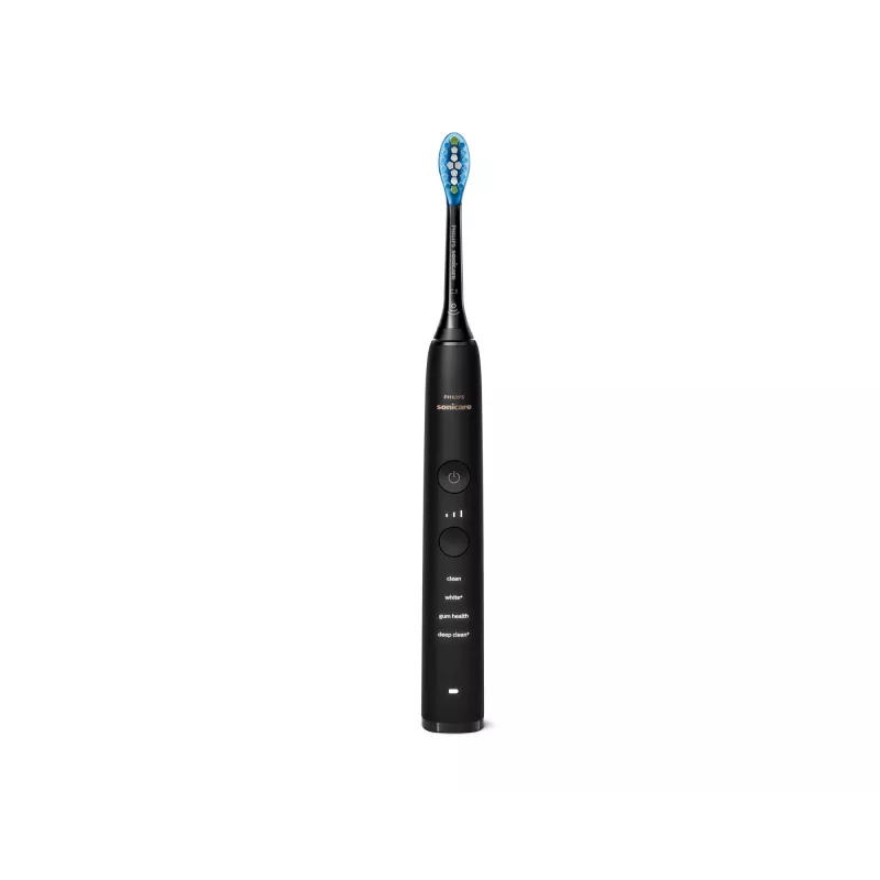 Philips HX9914/57 DiamondClean 9000 2 rinkinys Juoda/Balta – elektrinis dantų šepetėlis