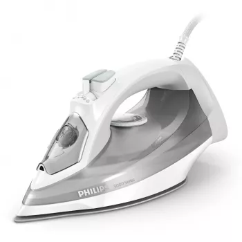 Lyginimo lygintuvas Philips 5000 serijos DST5010/10 su SteamGlide Plus padu, 2400 W, pilkai baltas
