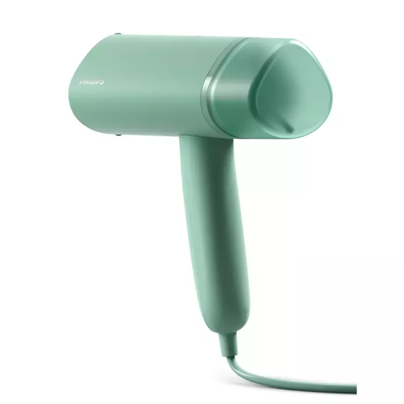 Nešiojamas garinis drabužių lygintuvas Philips 3000 serijos STH3010/70 — 1000 W, 20 g/min nuolatinis garas, 2 m laidas, sulankstomas, išimamas bakelis