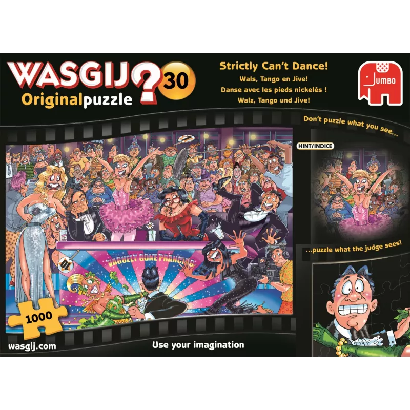 Dėlionė Jumbo Wasgij Original 30 1000 dalių Komiksai