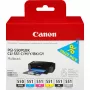 Canon PGI-550/CLI-551 6 spalvų kasečių rinkinys (PGBK/C/M/Y/BK/GY)