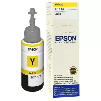 Epson T6734 geltonas rašalo buteliukas 70 ml