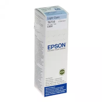 Rašalo buteliukas Epson T6735 70 ml šviesiai mėlyna (Light Cyan)