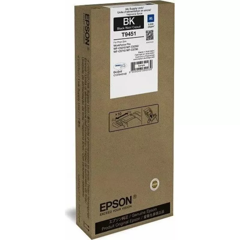 Kasetė Epson WF-C5xxx Series XL Juoda
