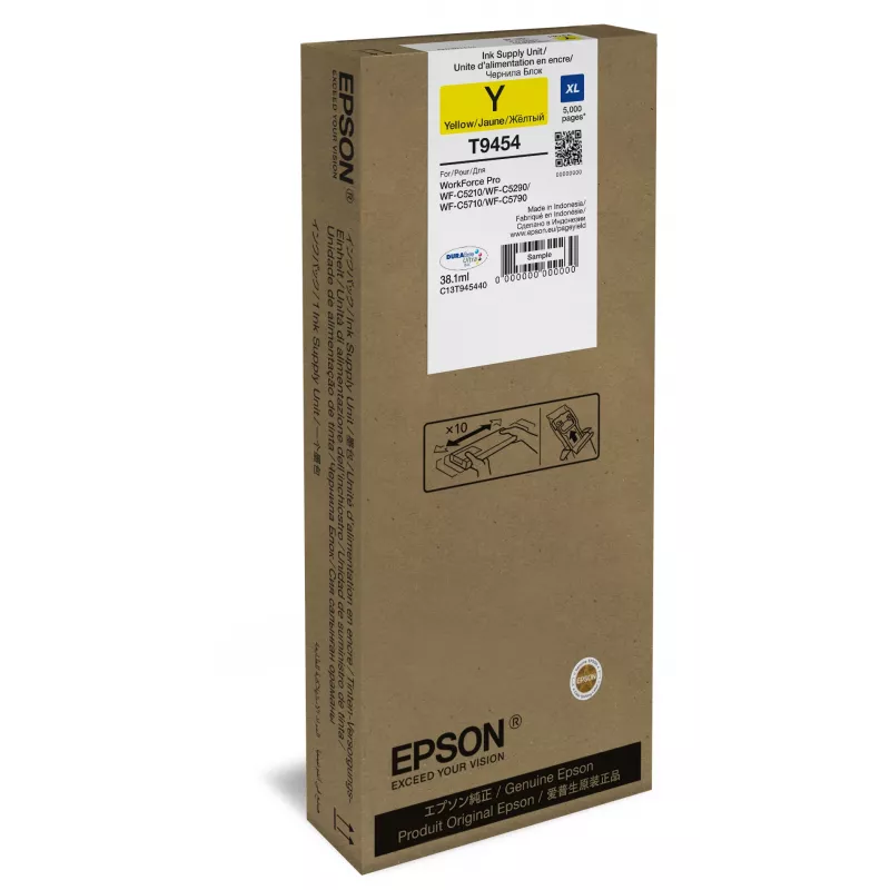Epson C13T945440 XL geltona kasetė originali didelės talpos