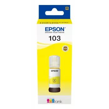Rašalo buteliukas Epson 103 ECOTAINER geltonas
