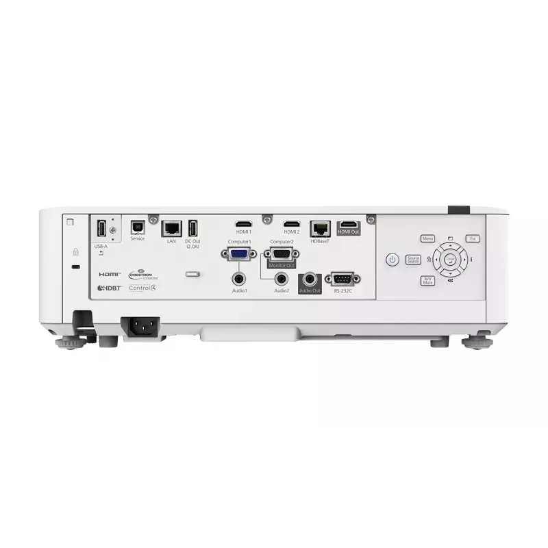 Projektorius Epson EB-L530U standartinė projekcija 5200 ANSI liumenų 3LCD WUXGA (1920x1200) Baltas