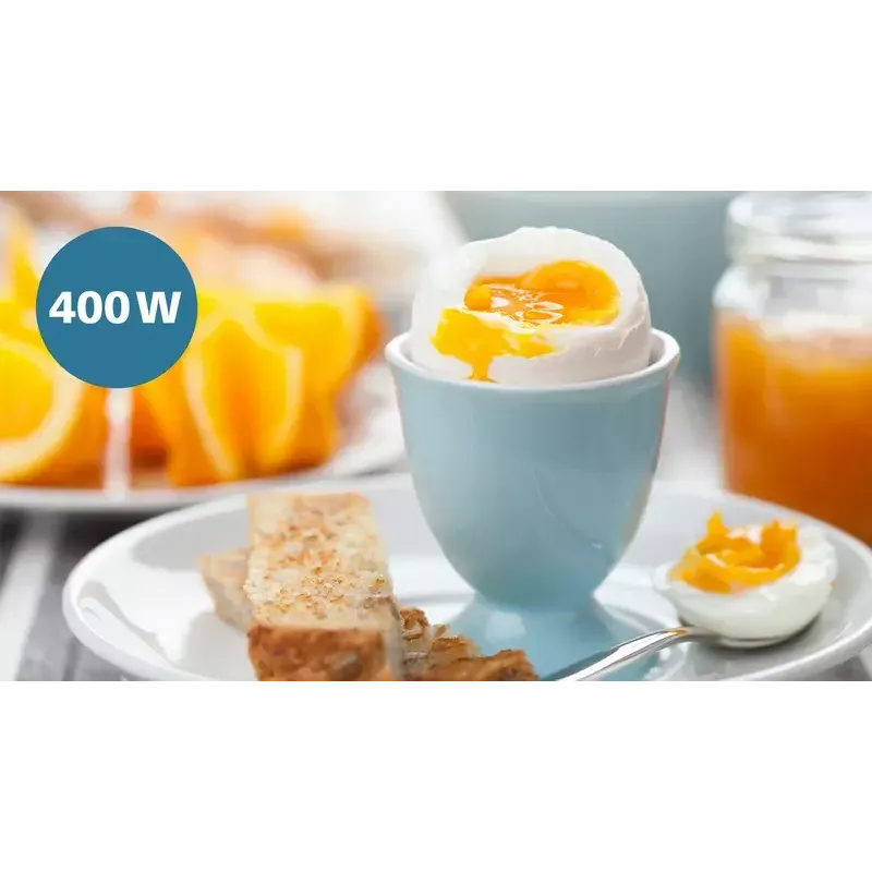 Kiaušinių virimo aparatas Philips 3000 serija HD9137/90, 6 kiaušinių talpa, juodas