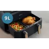 Kreipkaitė su dviem krepšeliais Philips 3000 Series Dual Basket Airfryer NA352/00 — 9 L, 2750 W, 8 programų, 40–200 °C