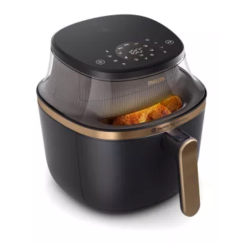 Karšto oro gruzdintuvė Philips 3000 Series NA332/00 – 6,2 l, 1700 W, jutiklinis LED, 16 programų