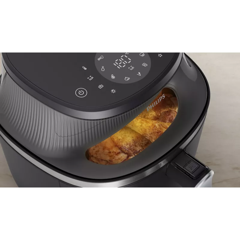 Karšto oro gruzdintuvė Philips 3000 Series NA332/00 – 6,2 l, 1700 W, jutiklinis LED, 16 programų