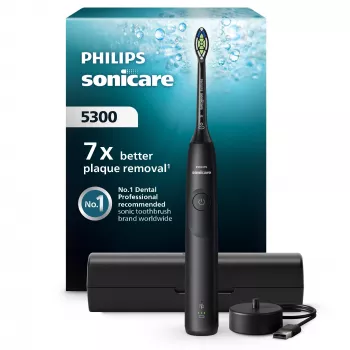 Sonic dantų šepetėlis Philips Series 5300 HX7101/02 — juodas