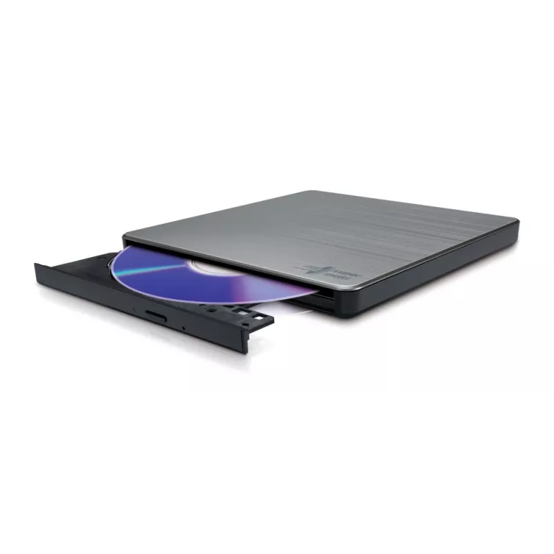 HITACHI-LG DATA STORAGE GP60NW60 belaidis DVD įrašytuvas, USB 2.0, sidabrinis