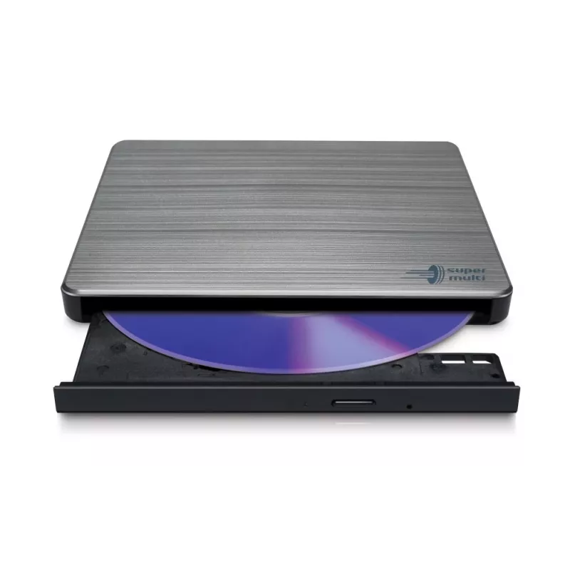 HITACHI-LG DATA STORAGE GP60NW60 belaidis DVD įrašytuvas, USB 2.0, sidabrinis