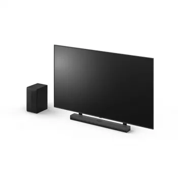 LG S70TY garso juosta – 320W, laidinis ir belaidis ryšys, 5 garsiakalbiai, juoda