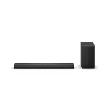 LG S70TY garso juosta – 320W, laidinis ir belaidis ryšys, 5 garsiakalbiai, juoda