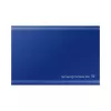 Išorinis SSD Samsung T7 Portable 2TB USB Type-C 3.2 Gen 2 Mėlynas (NVMe, 1050/1000 MB/s)