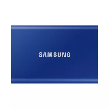 Išorinis SSD Samsung T7 Portable 2TB USB Type-C 3.2 Gen 2 Mėlynas (NVMe, 1050/1000 MB/s)