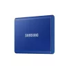 Išorinis SSD Samsung T7 Portable 1 TB, USB-C 3.2 Gen 2, NVMe, AES-256 aparatinė šifravimas, mėlynas