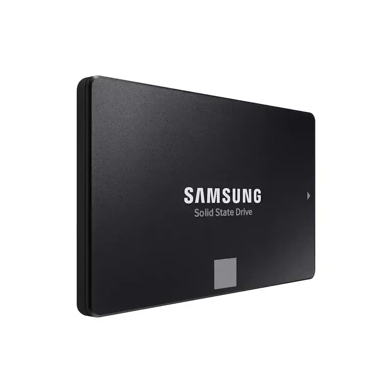 SSD 2,5 colio Samsung 870 EVO 1000 GB — SATA III, Skaitymas 560 MB/s, Rašymas 530 MB/s, Juoda