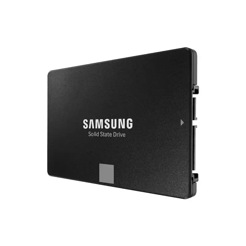 SSD 2,5 colio Samsung 870 EVO 1000 GB — SATA III, Skaitymas 560 MB/s, Rašymas 530 MB/s, Juoda