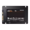 SSD 2,5 colio Samsung 870 EVO 1000 GB — SATA III, Skaitymas 560 MB/s, Rašymas 530 MB/s, Juoda