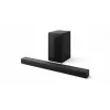 LG S60T 3.1 kanalo garso juosta, 340 W RMS, belaidis žemų dažnių garsiakalbis, Bluetooth 5.3, HDMI ARC, optinis įėjimas, USB, juoda