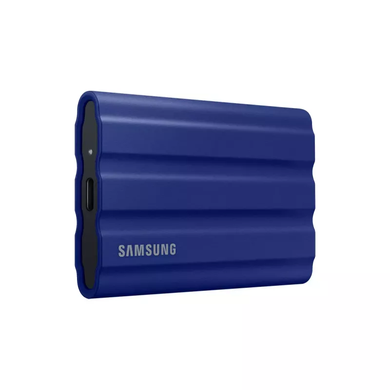 Išorinis SSD Samsung MU-PE2T0R 2TB USB Type-C 3.2 Gen 2 NVMe mėlynas guminis korpusas atsparus vandeniui