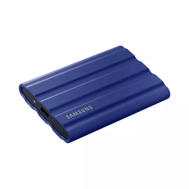 Išorinis SSD Samsung MU-PE2T0R 2TB USB Type-C 3.2 Gen 2 NVMe mėlynas guminis korpusas atsparus vandeniui