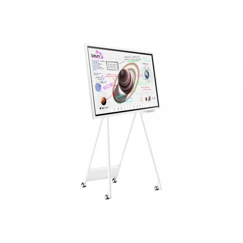 Samsung WM65B interaktyvi lenta 165,1 cm (65 colių) 3840 x 2160 pikselių Liečiamas ekranas Pilka, Balta
