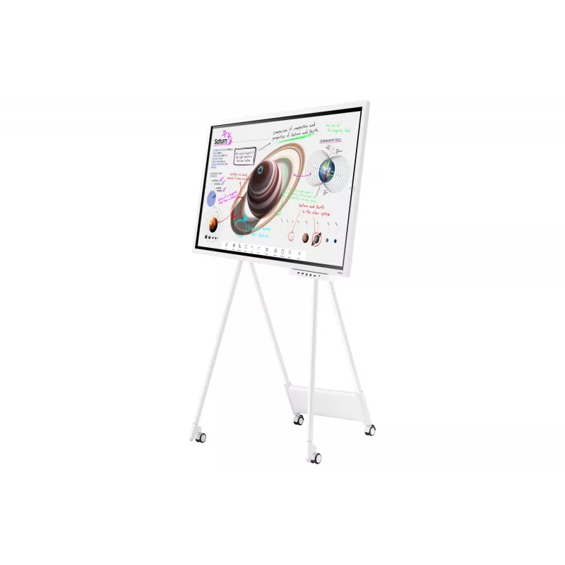 Samsung WM65B interaktyvi lenta 165,1 cm (65 colių) 3840 x 2160 pikselių Liečiamas ekranas Pilka, Balta