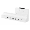 Prijungimo dėklas Samsung Flip4 Tray pilka/balta USB Type-A Type-B Type-C